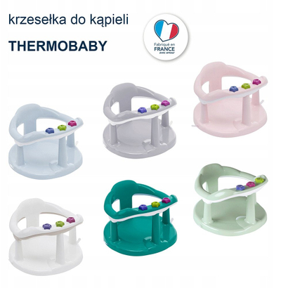 Седиште за бања Thermobaby Aquababy, со играчки, аква зелена