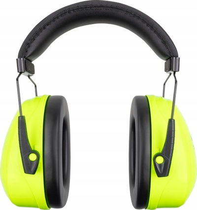 Mbrojtëse dëgjimi kapsulare Wolfcraft 4960000, 27 dB, për fëmijë, e gjelbër