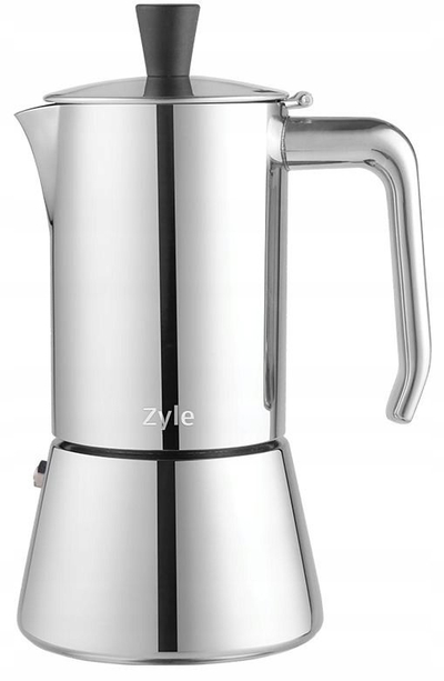 Xhezve espresso Zyle Maestro ZY315MP, 6 filxhanë, 240 ml, inox argjendtë