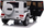 Makinë elektrike për kalamaj Mercedes G500 XMX627, 12V, 4x45W, e bardhë