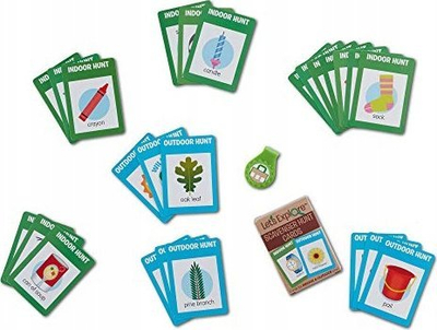 Lojë kërkimi Melissa &amp; Doug Let's Explore Scavenger Hunt, 80 letra, për moshë 4+ vjeç, shumëngjyrëshe