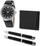 Set Pierre Cardin, orë dore + kuletë + 2 stilolapsa