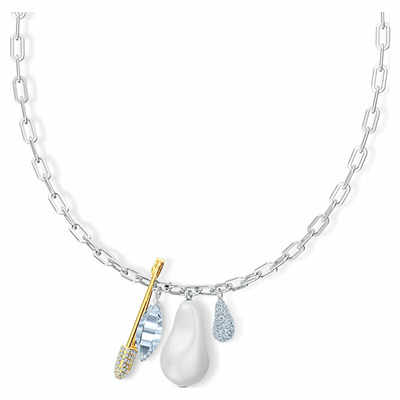 Qafore për femra Swarovski So Cool, e argjendtë