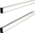 Shina mbajtëse Nobo T Card Support Rails 12 Link Pack 2, set me 12 lidhje, alumin, ngjyrë argjendi