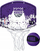 Kosh mini basketbolli Wilson NBA Sacramento Kings, për mur, lejla me të bardhë