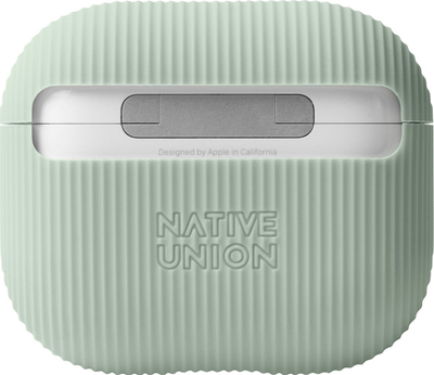 Mbulesë Native Union Curve Case për AirPods 3, silikon, jeshile sage