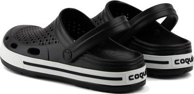 Sandale clogs Coqui Lindo M 6403-100-2232 për burra, të zeza