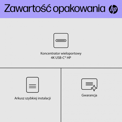 Stacion lidhës HP USB-C (6G843AA), 65W, 4K, i zi