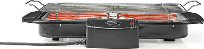 Grill elektrik tavoline 38 x 22 cm, 2000W, i zi