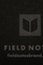 Bllok shënimesh Field Notes Pitch Black, dot grid, set 2 copë, i zi