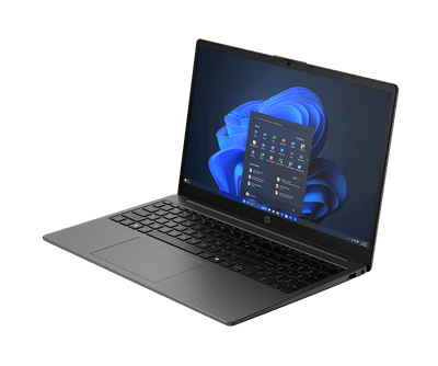 Laptop HP 250R G10, Intel Core 5-120U, 16GB RAM, 512GB SSD, gri Dark Ash Silver