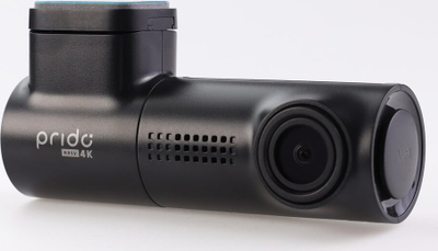 Камера за автомобил Prido Easy 4K, Wi‑Fi, USB‑C, црна