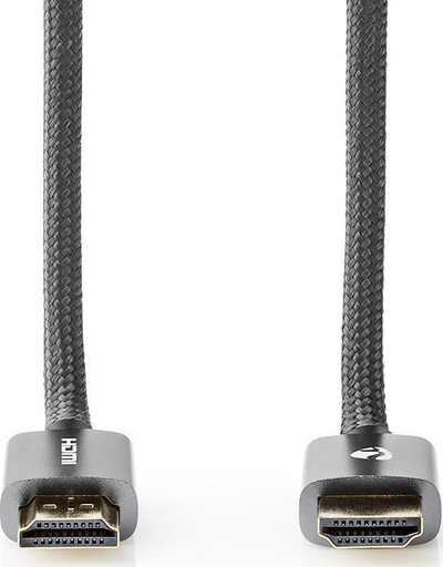 Kabllo HDMI Nedis High Speed, 1 m, 4K 60Hz, gri