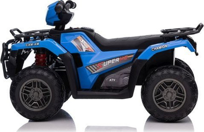 ATV elektrik për fëmijë Lean Cars JC915, bateri 12V, deri 25kg, blu