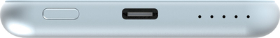 Power bank Verbatim Charge n Go, 5000mAh, karikim magnetik wireless, blu