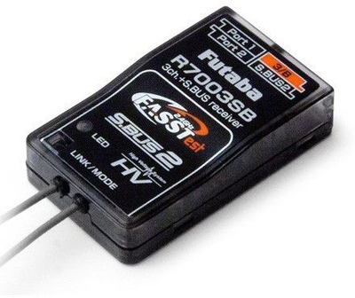 Resiver Futaba R7003SB 2.4 GHz, FASSTest, 3CH, S-BUS2 HV, i zi