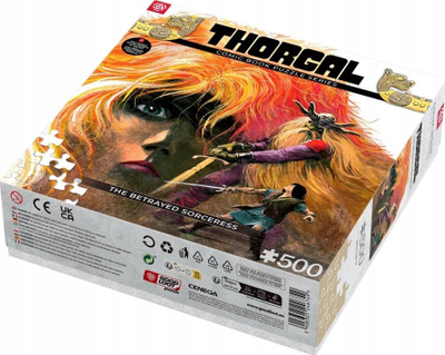 Puzzle Castorland Thorgal Lugina e Zotave të Ngrirë, 1000 copa, shumëngjyrësh