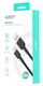 Kabllo Aukey, USB A / USB C, 1.8 m, e zezë