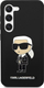 Kapak telefoni Karl Lagerfeld Silicone NFT Ikonik për Samsung Galaxy S23, silikon, NFC, i zi