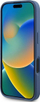 Mbrojtëse telefoni Guess 4G Stripe GUHCP16SG4GLBL për iPhone 16, PU, blu