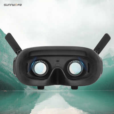 Xham mbrojtës SUNNYLIFE për DJI Goggles 2, set me 4 copë, 0.3mm, transparent