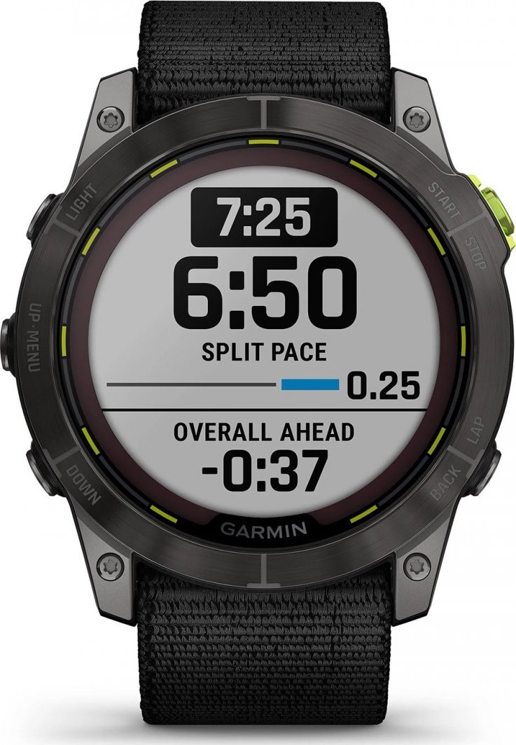Orë Smart Garmin Enduro 2, e zezë 7