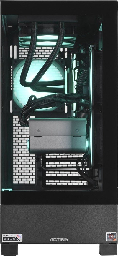 Kompjuter gaming Actina View 7800X3D, Ryzen 7 7800X3D, RX 7900 XTX, 32GB RAM, SSD 1TB, i zi