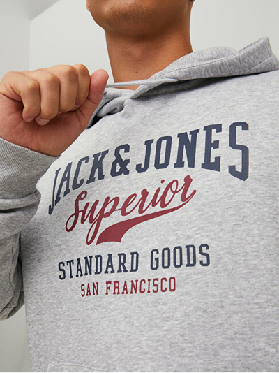 Duks Jack&Jones JJELOGO Regular Fit, i hirtë
