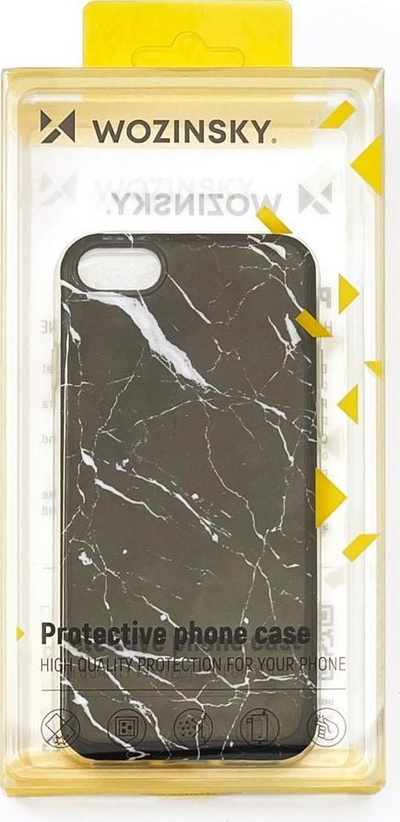 Mbulesë xheli Wozinsky Marble për Samsung Galaxy A02s, dizajn mermeri, rozë