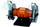 Makinë për lëmim çeliku Pansam A067110, 150 W, IP20, 2950 rpm