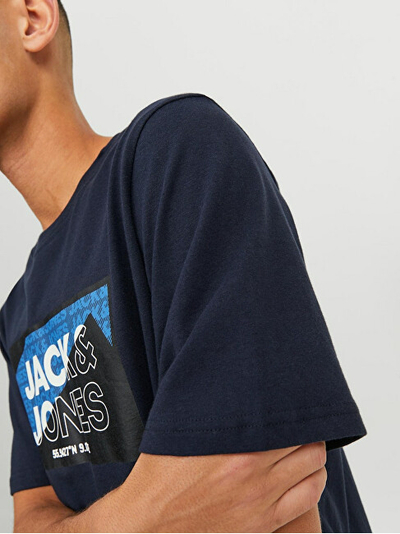 Maicë Jack&Jones JCOLOGAN Standard Fit 12242492 navy blazer