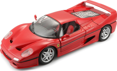 Makine Bburago Ferrari F50 1/24, metal, me dyer që hapen, ngjyra nga më të ndryshmet