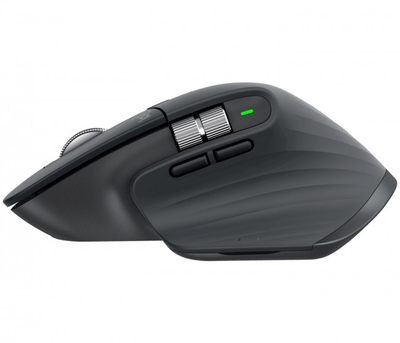 Maus wireless Logitech MX Master 3S Business, ergonomik, Graphite