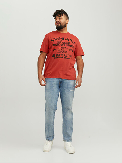 Maicë për meshkuj Jack&Jones PLUS, e portokalltë