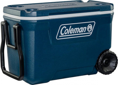 Frigorifer portativ Coleman 50QT, 47L, me rrota, blu