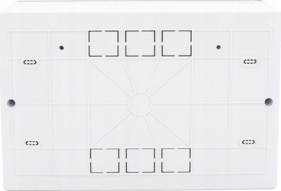 Kuti elektrike NILSON Surface Mounted Distribution Board 1x9, 9 module, IP40, e bardhë