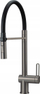 Rubinet kuzhine Deante BRM_D72M, pipë fleksibël, çelik inox, titan i errët