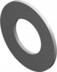 Rondelë e zmadhuar PW10 F STD, për bulona 10mm, çelik i galvanizum
