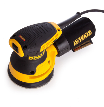 Lëmues orbitale DeWalt DWE6423, 125mm, 280W, verdhë e zezë