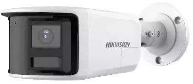 Kamerë IP Hikvision DS-2CD2T43G2P-LISU/SL, 4MP, pamje 180°, e bardhë