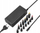 Adapter universal për laptop Avacom AVACOM QuickTIP, 90W, me 13 konektorë, i zi
