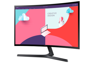 Monitor Samsung S24C366EA, 24”, Full HD, Curved, i zi