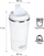 Termos NILS NCC09, 510 ml, çelik inox, gri