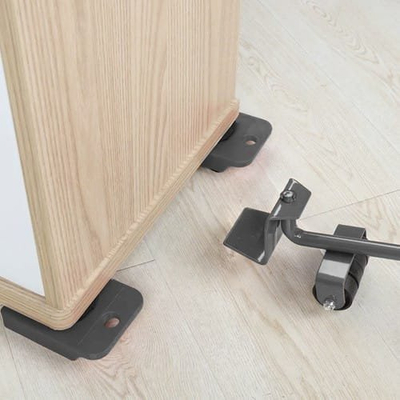 Set levë për ngritje mobiljesh BIGSTREN 24224, 5 në 1, mban deri 150 kg, gri