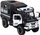 Makine lodër policie Leantoys Patrol Car, shkallë 1:14, off-road, bardhë e zi