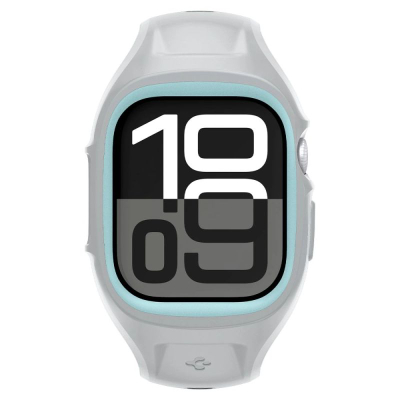 Rrip mbrojtës Spigen Liquid Air Pro për Apple Watch 10 46mm, silikon, gri