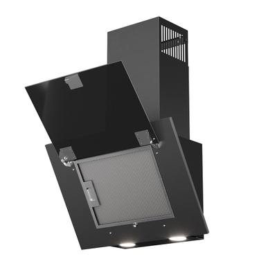 Aspirator kuzhine Maan Black Wall Mounted, 50cm, LED, i zi