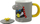 Filxhan qeramik LeanToys Dinosaur, 400 ml, me kapak, gri