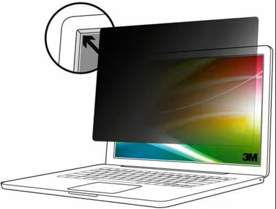 Filter privatësie 3M Bright Screen BP125W9B, për laptop 12.5\", 16:9, i zi