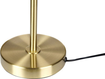 Lampë tavoline Beliani CAPARO, metal, e zezë dhe ari